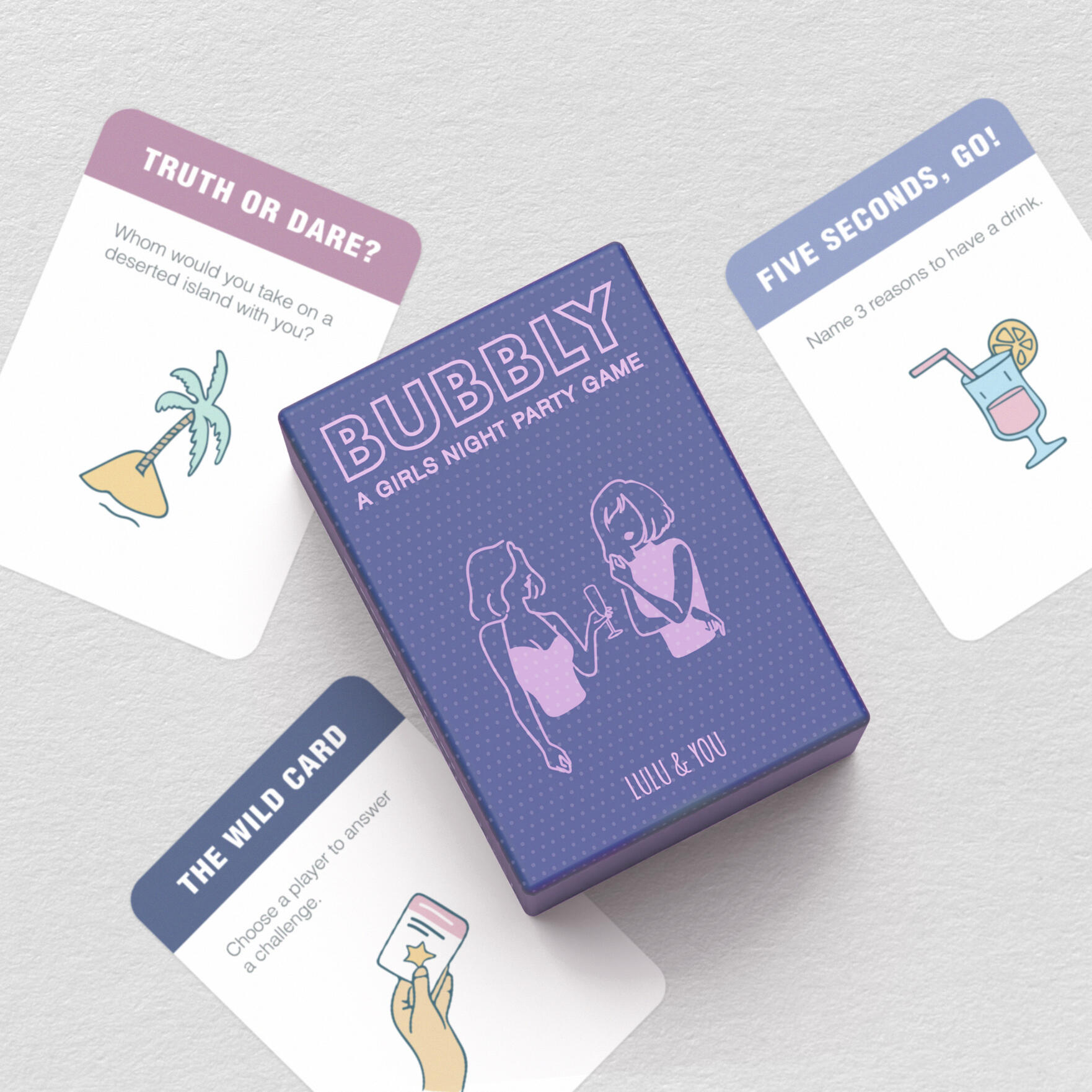 Bubbly - Girls night out party game