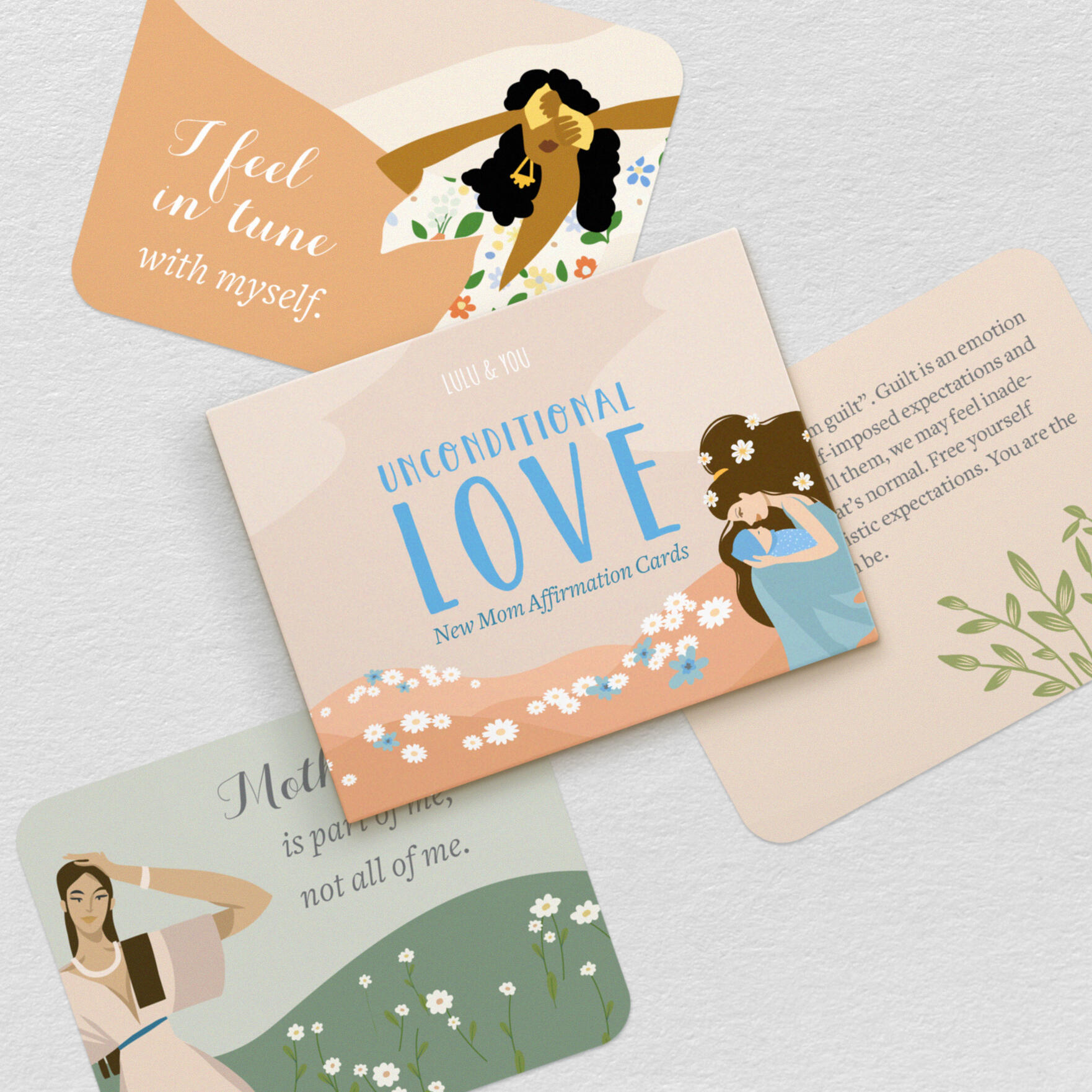 motherhood affirmation cards