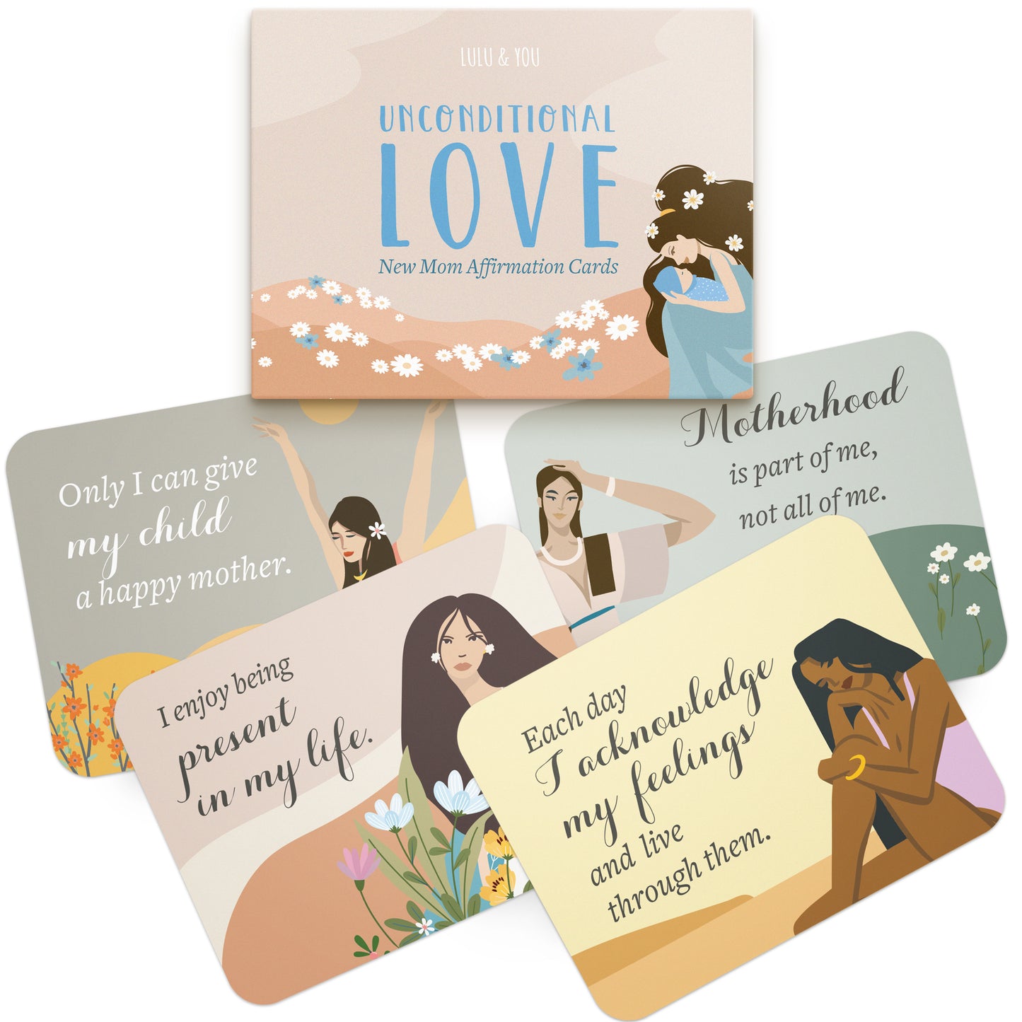 NEW MOM AFFIRMATION CARDS - Words of Encouragement and Support