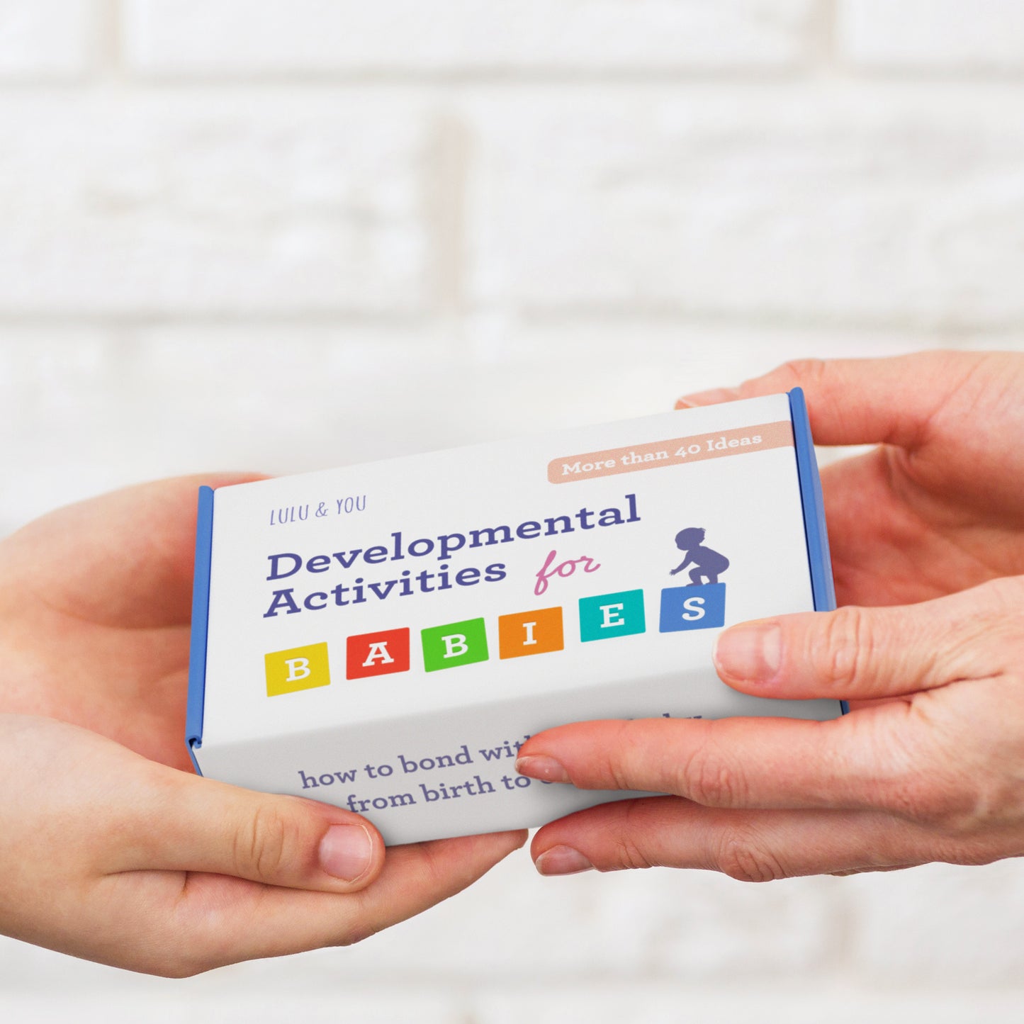 BABY ACTIVITY CARDS - Playtime Ideas Focused on Baby Development and Stimulation