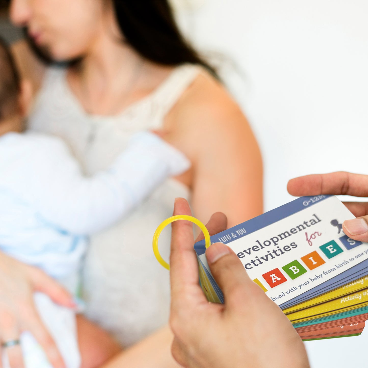 BABY ACTIVITY CARDS - Playtime Ideas Focused on Baby Development and Stimulation