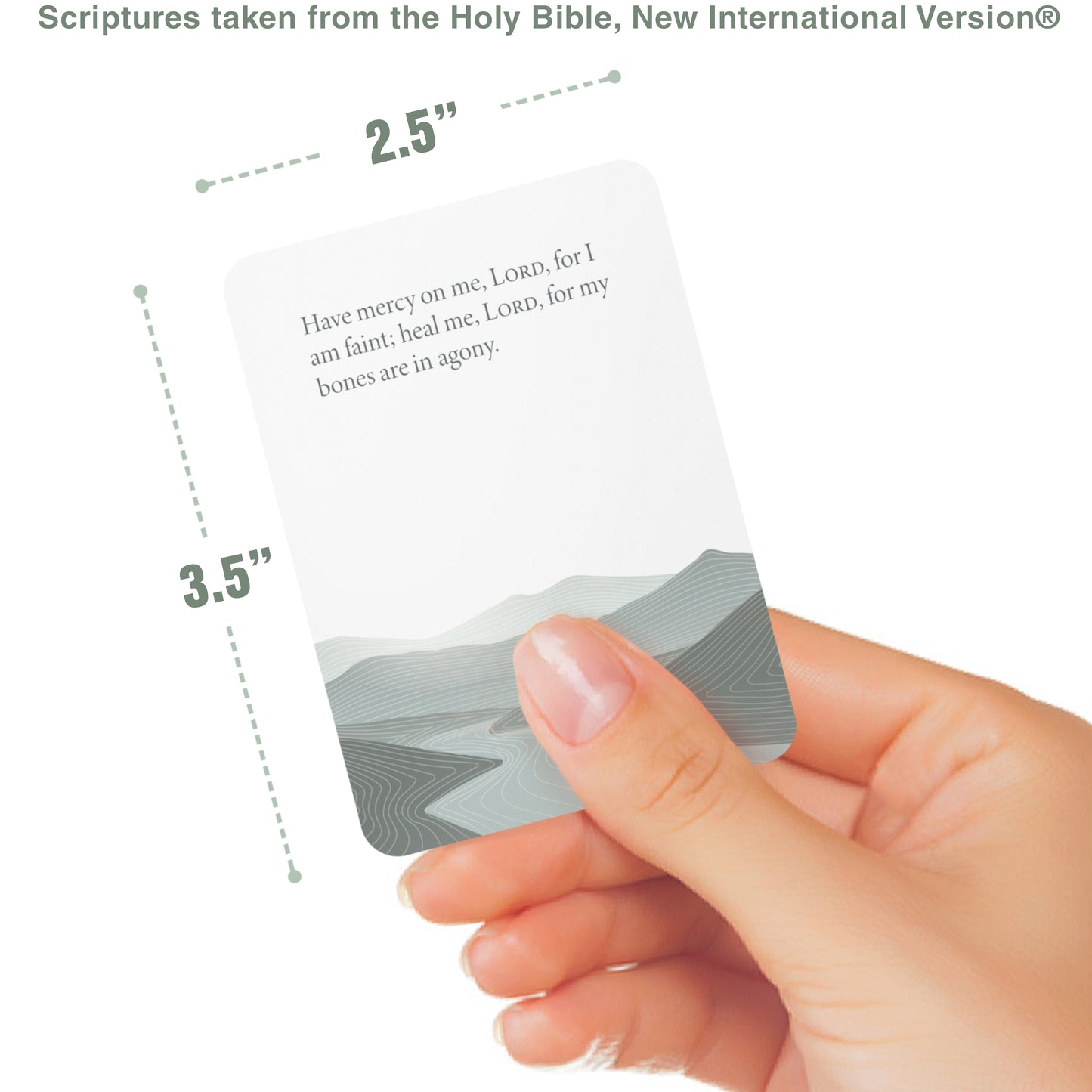 HIS GLORY - Bible Verse Cards to Inspire and Strengthen Your Faith