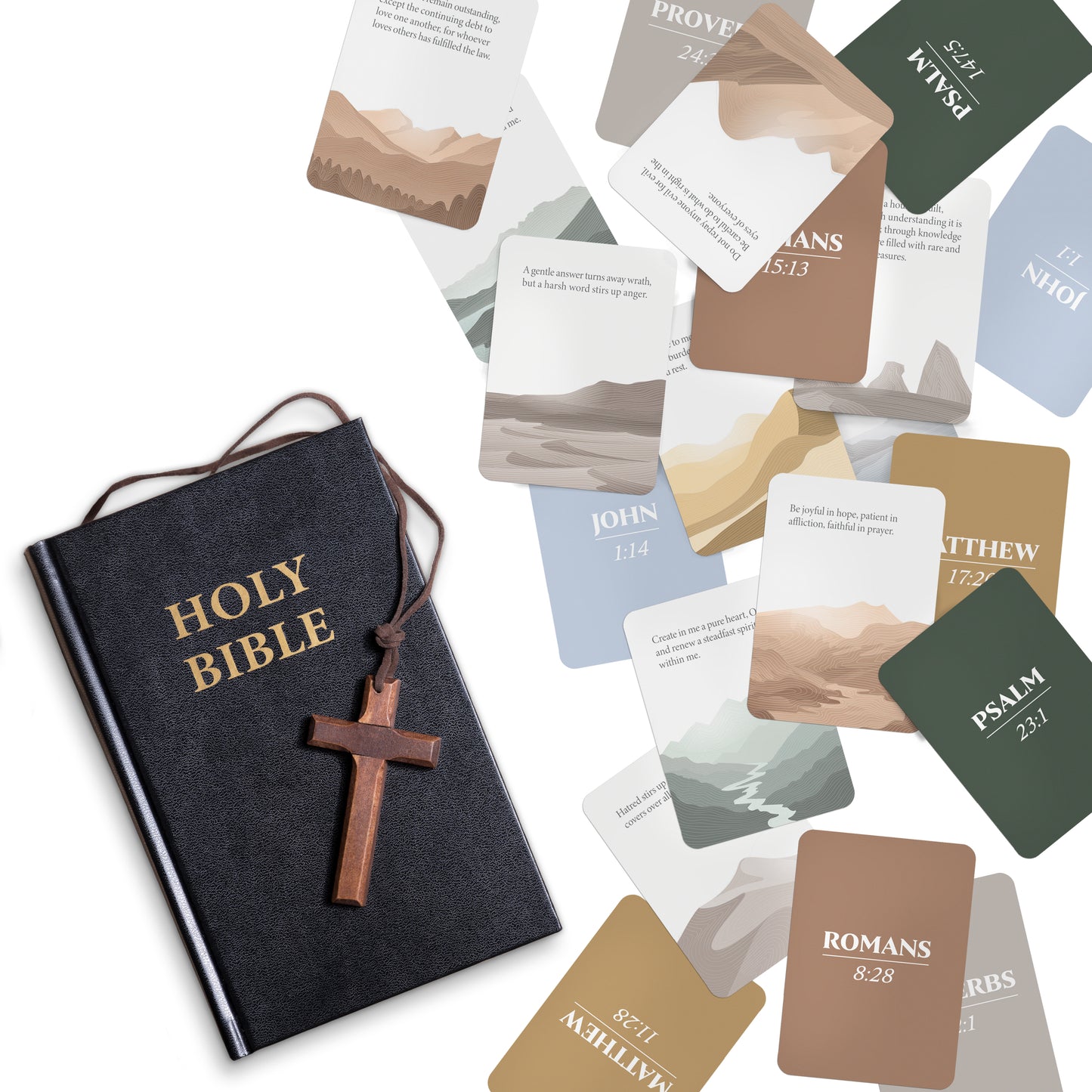 HIS GLORY - Bible Verse Cards to Inspire and Strengthen Your Faith